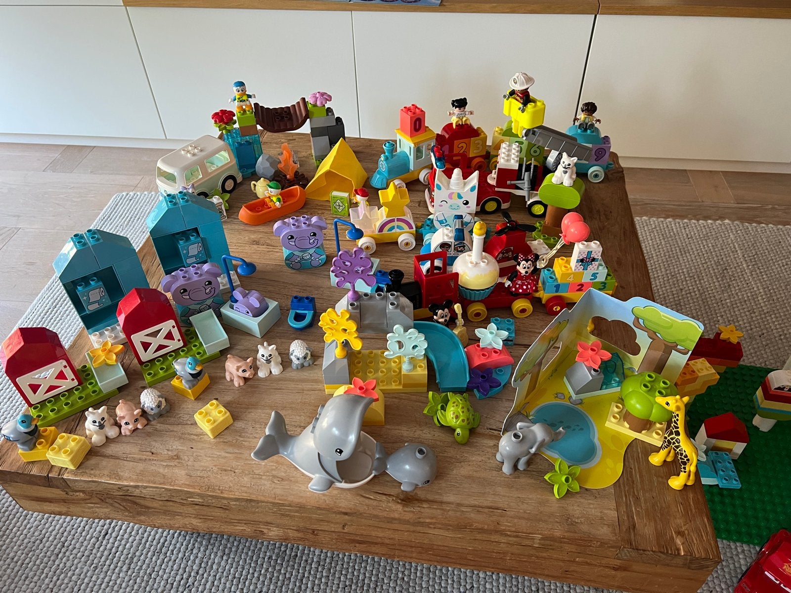Grote collectie LEGO Duplo speelgoed, Ophalen of Verzenden, Zo goed als nieuw, Overige merken