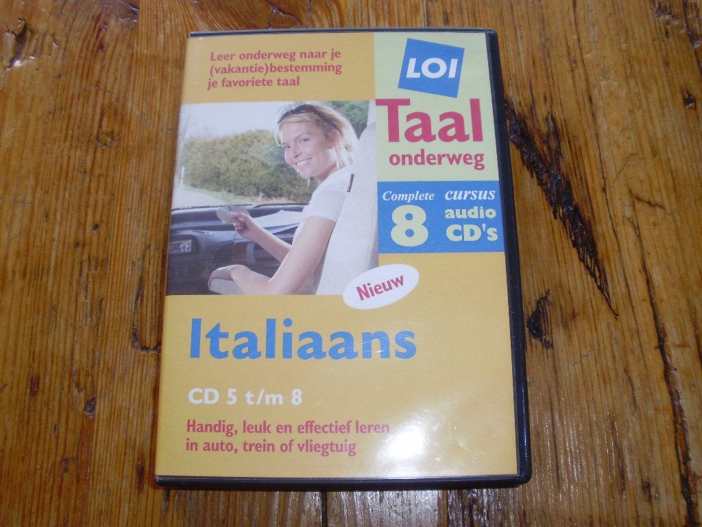 ITALIAANS / CD 5 - 8  / LOI onderweg / taalcursus / deel 2, Ophalen of Verzenden, Gebruikt