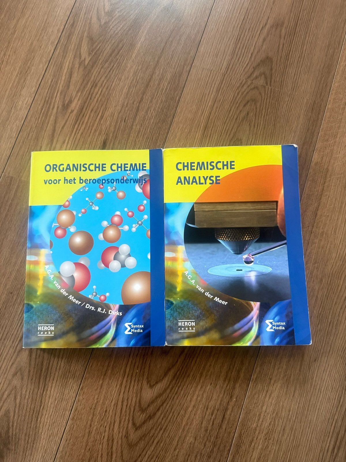 Organische Chemie & Chemische Analyse - Syntax Media, Boeken, Ophalen of Verzenden, Beta, Zo goed als nieuw, MBO