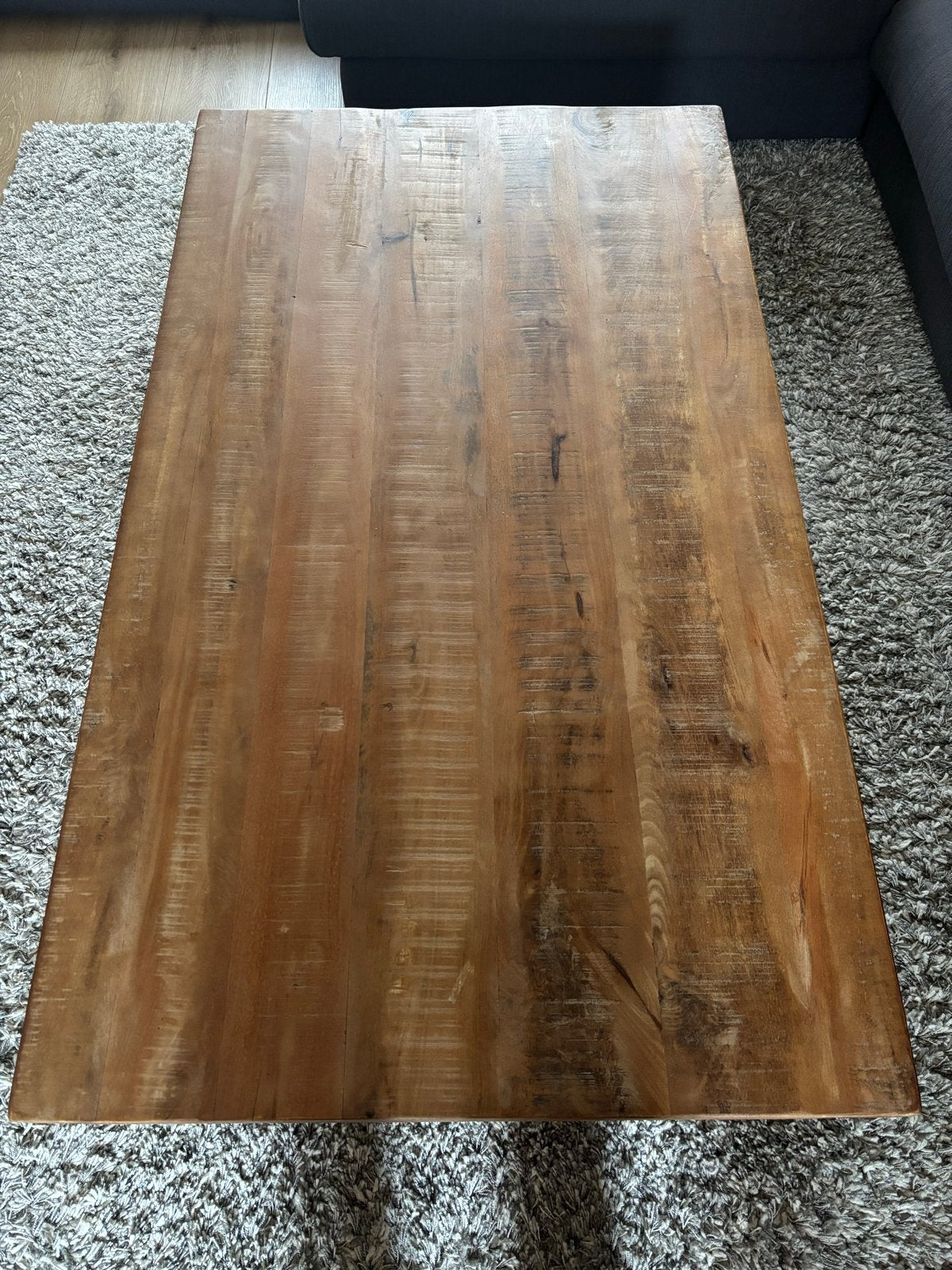 Salon tafel (mango hout) te koop, Ophalen, Gebruikt, 100 tot 150 cm, 50 tot 100 cm