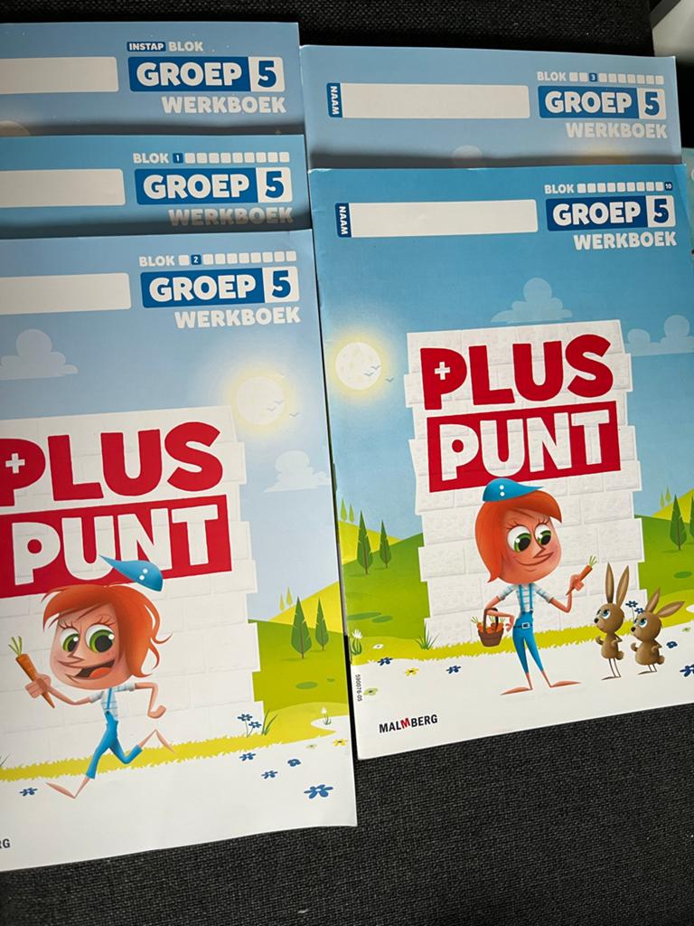Pluspunt rekenen Groep 5 Werkboeken - Nieuw, Ophalen, Nieuw, Overige niveaus, Overige vakken