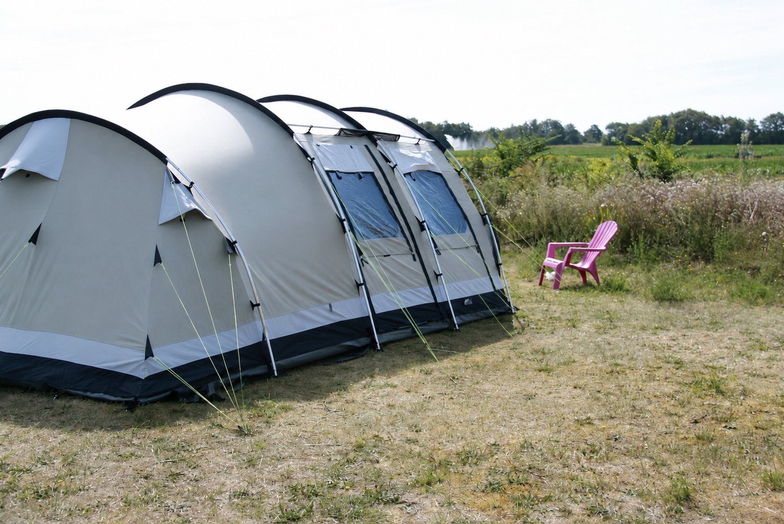 Outwell Arrow Lake met extra luifel en outwell vloerkleed, Caravans en Kamperen, Ophalen, Gebruikt