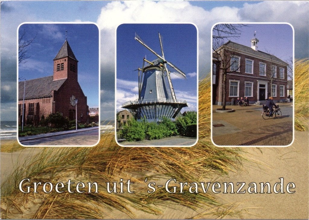 's-Gravenzande  Groeten uit, Ophalen of Verzenden, Ongelopen, Zuid-Holland