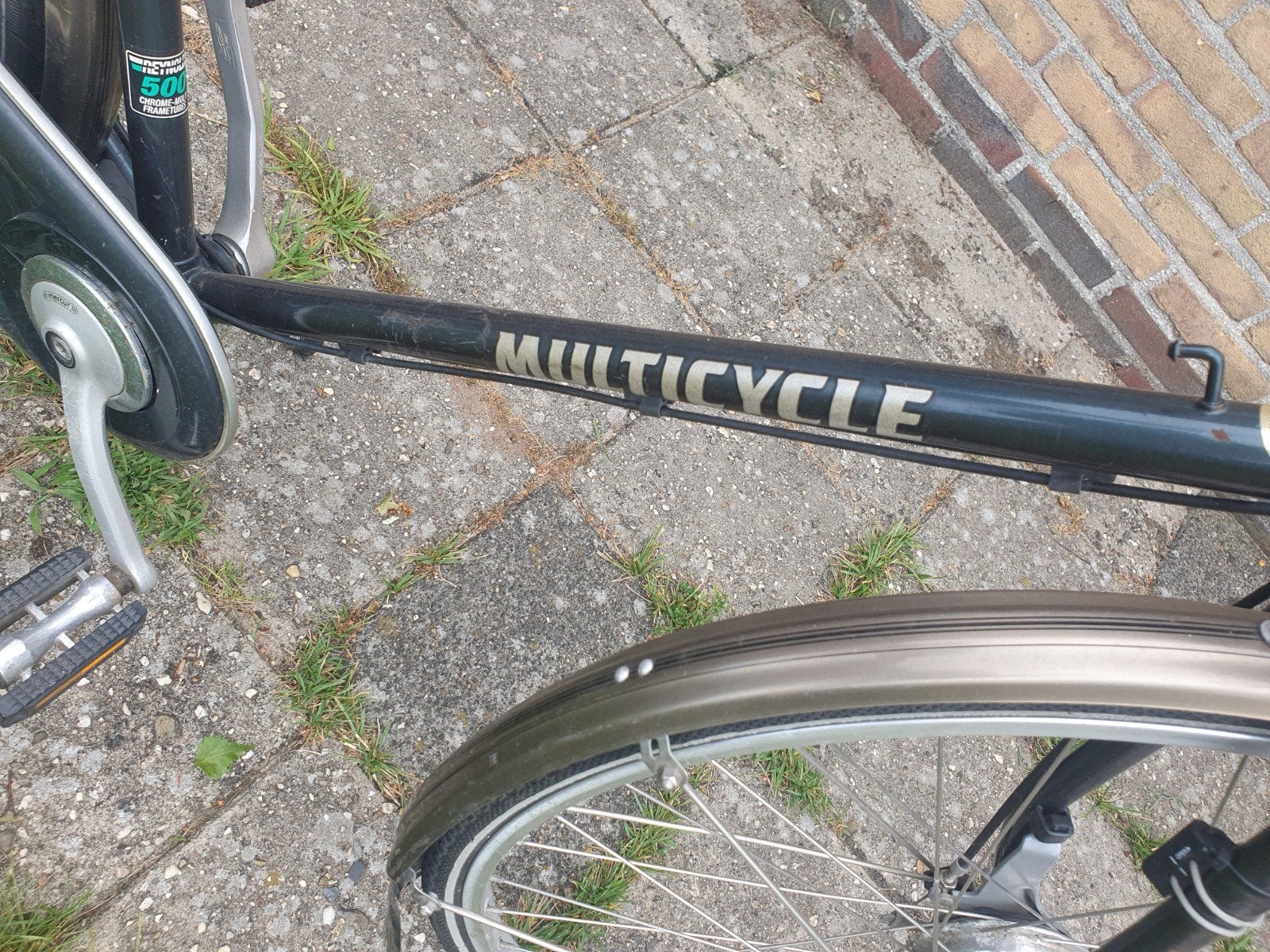 Heren fiets, Ophalen