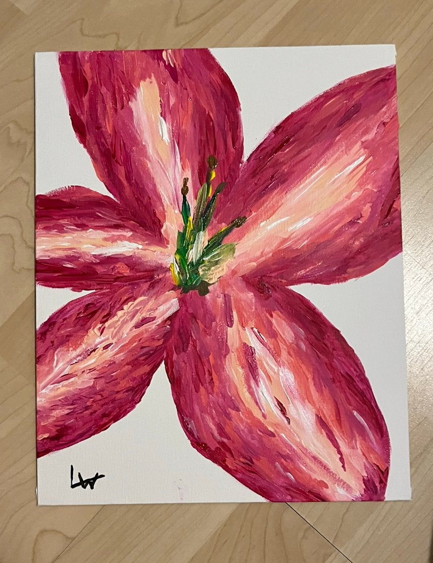 Zelfgeschilderde schilderij, Verzenden