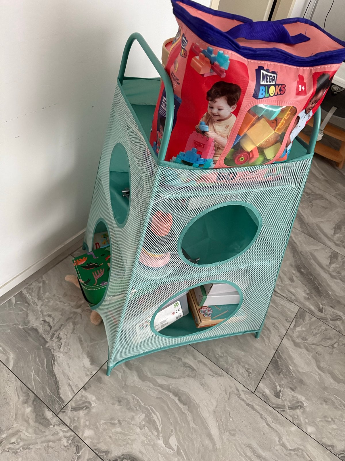 Speelgoed opberger  ikea, Kinderen en Baby's, Speelgoed | Overig, Gebruikt, Jongen of Meisje, Ophalen