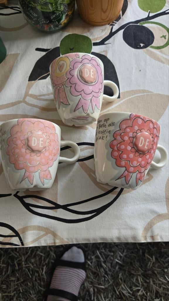 DE mokken voor cappuccino Blond Ams, Huis en Inrichting, Keuken | Servies, Ophalen of Verzenden, Aardewerk, Blond Amsterdam, Kop(pen) en/of Schotel(s)