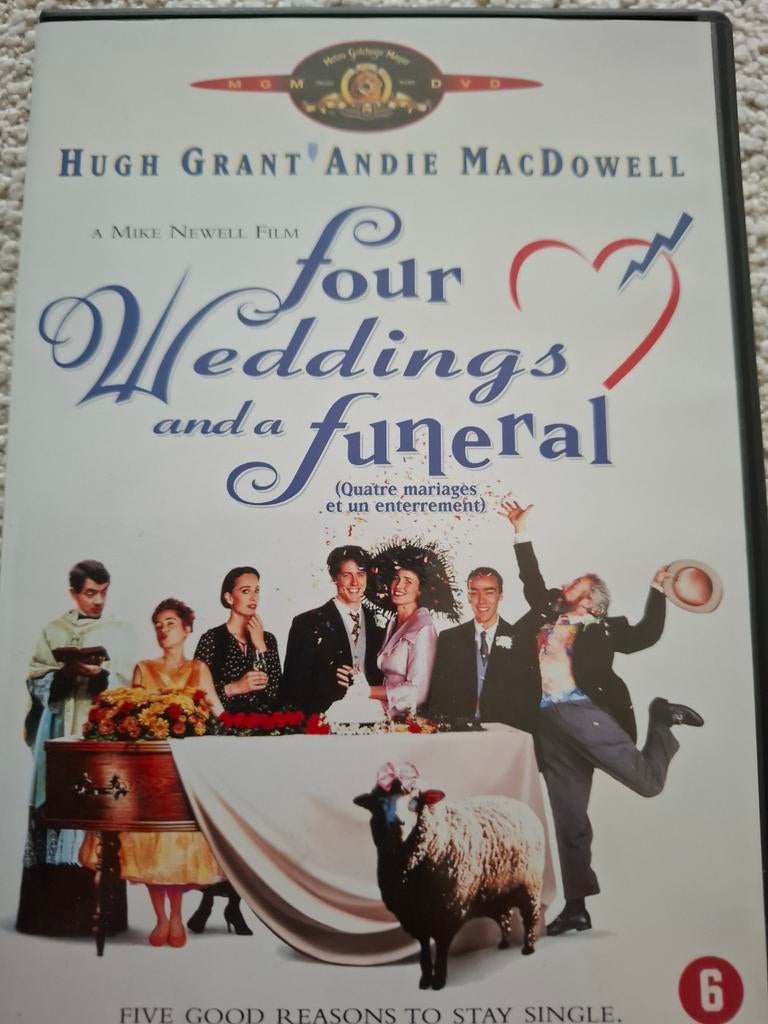 Four weddings and a funeral, Alle leeftijden, Ophalen of Verzenden, Zo goed als nieuw