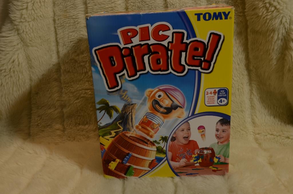 Pic Pirate! merk Tomy, gezelschapsspel vanaf 4+, Ophalen of Verzenden, Zo goed als nieuw, Tomy