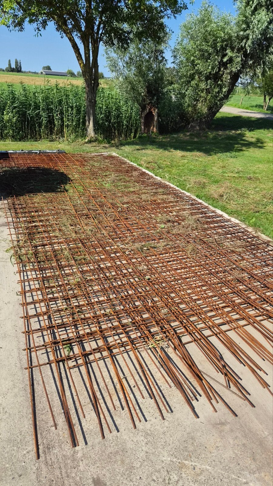bouwstaalmat 5950x2350 8mm, Ophalen, Nieuw, 250 mm of meer