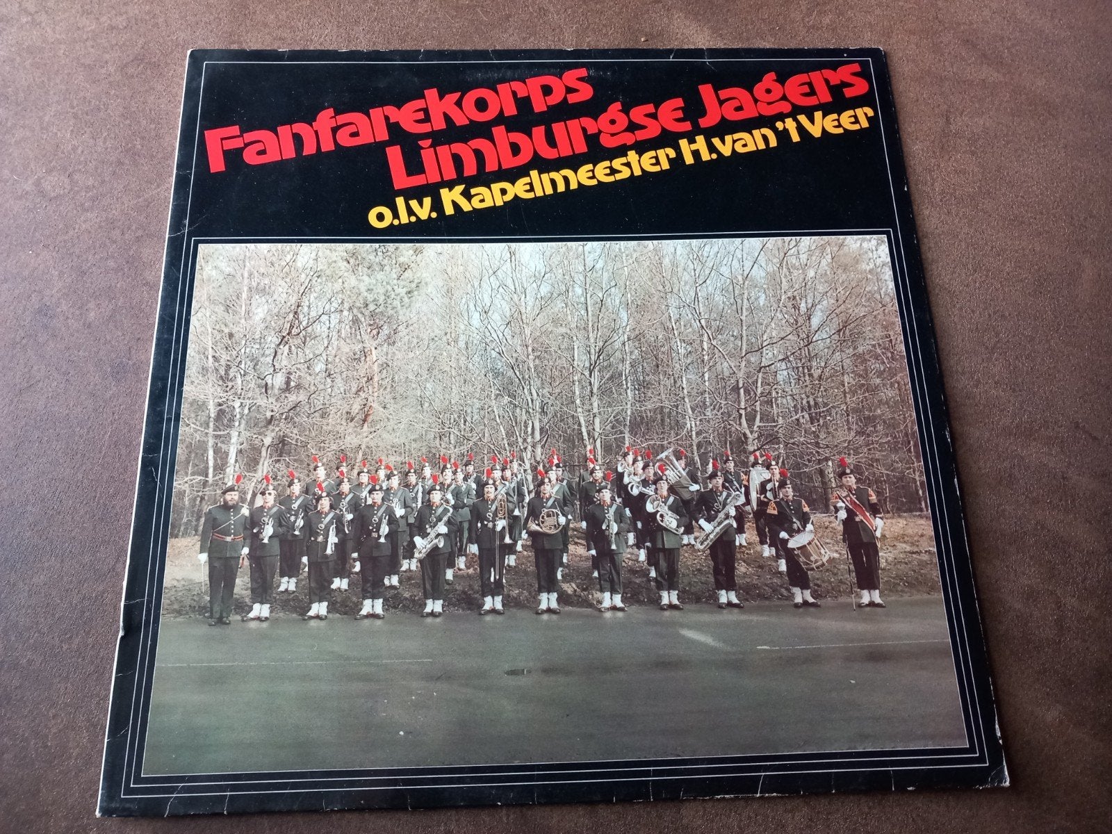 Fanfarekorps Limburgse Jagers o.l.v. Kapelmr H. van 't V, Ophalen of Verzenden, Gebruikt, 12 inch, LP