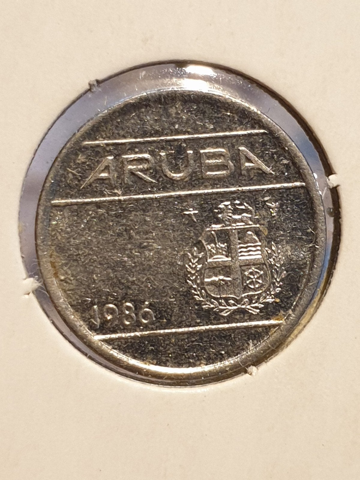 Aruba, 5 cent 1986 (16), Ophalen of Verzenden, Midden-Amerika