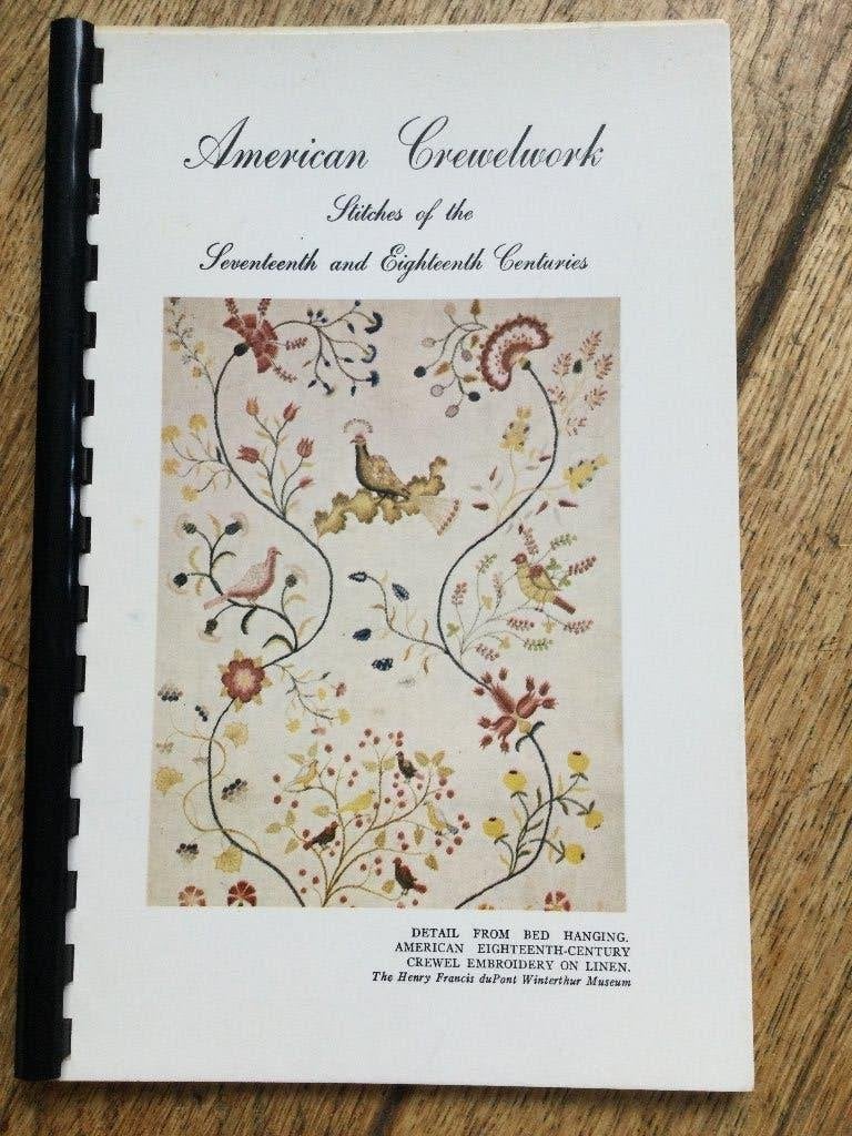 American crewelwork: stitches of the 17de en 18de eeuw, Ophalen of Verzenden, Zo goed als nieuw, Handborduren, Patroon