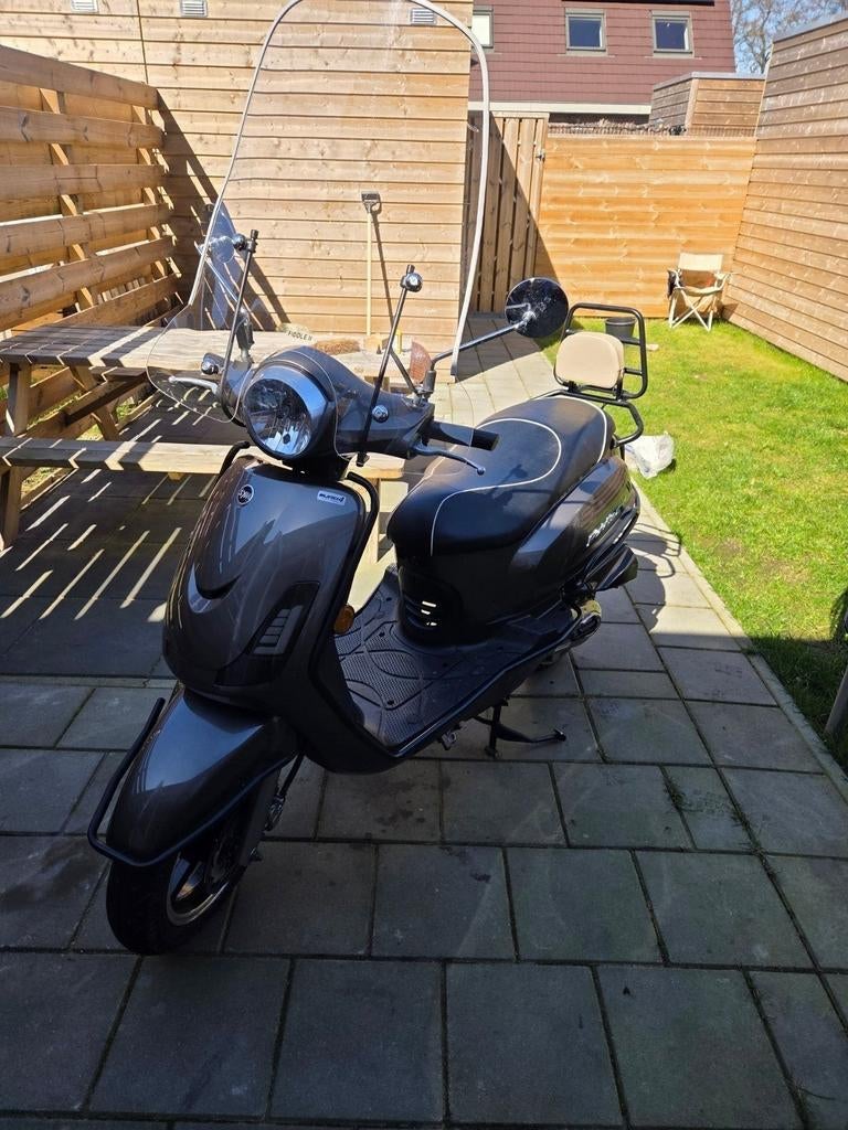 Sym Fiddle 2 uit 2018 - Nieuwstaat, goed onderhouden, Overige modellen, Maximaal 45 km/u, Ophalen of Verzenden, Zo goed als nieuw
