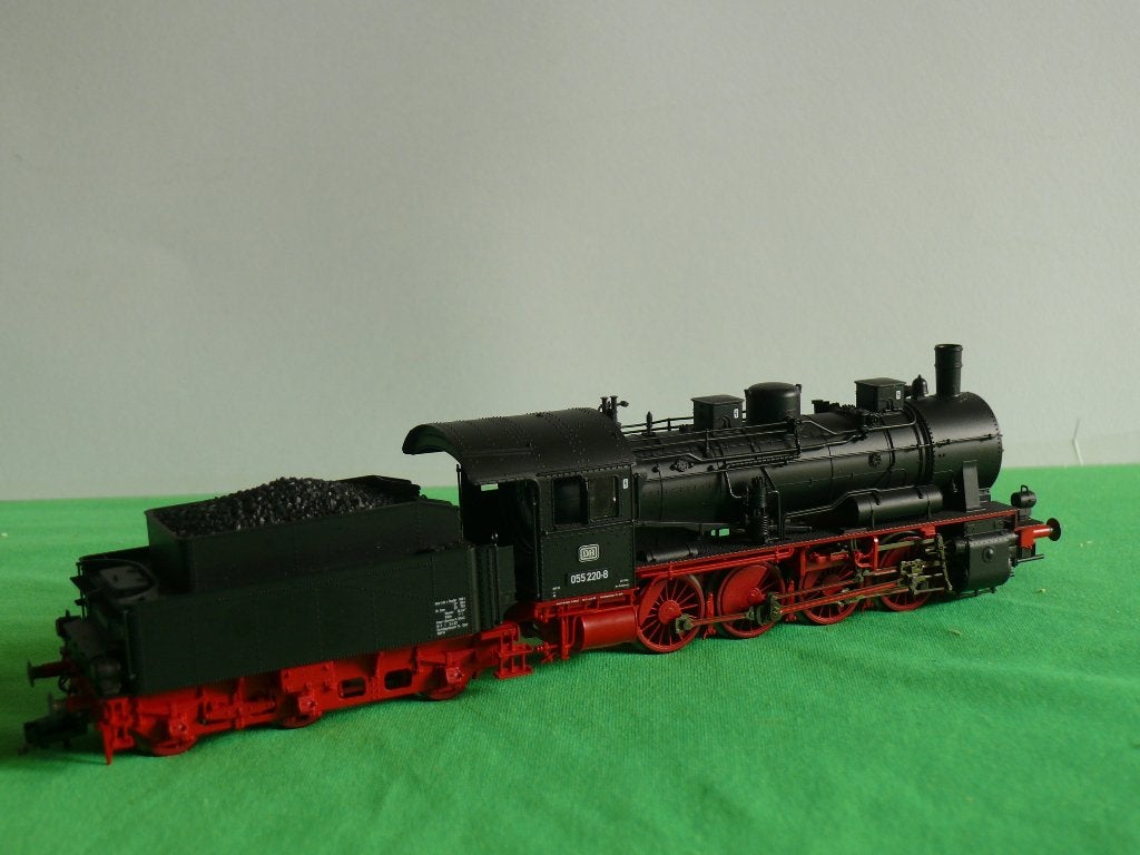 Fleischmann stoomlok BR 55 dig. sound, Gebruikt, Locomotief, Ophalen of Verzenden, Fleischmann