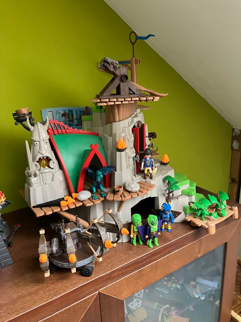 Playmobil Drakenrijders complete set, Ophalen of Verzenden, Zo goed als nieuw, Complete set