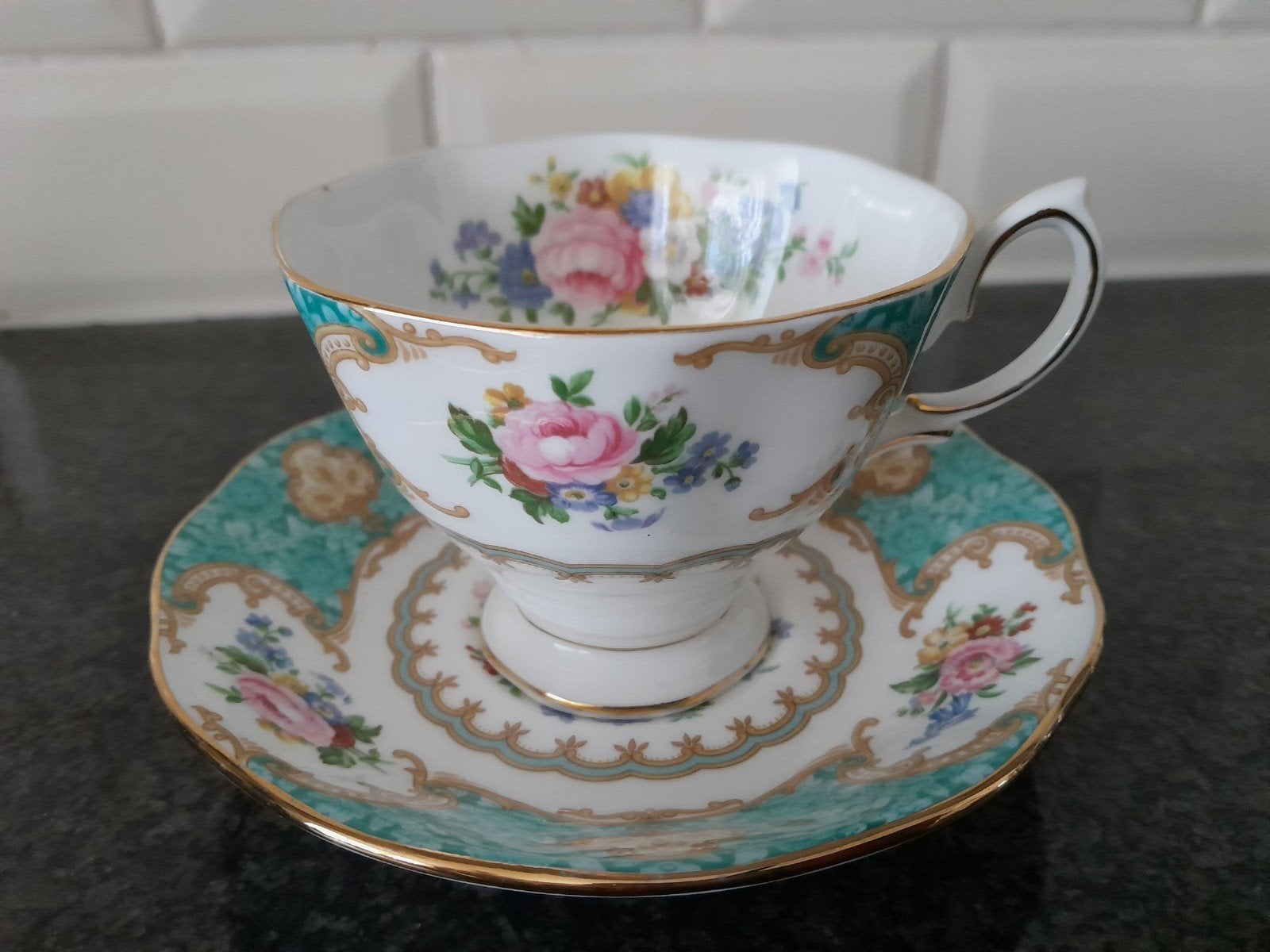 Royal Albert lady Ascot kop en schotel, Ophalen of Verzenden