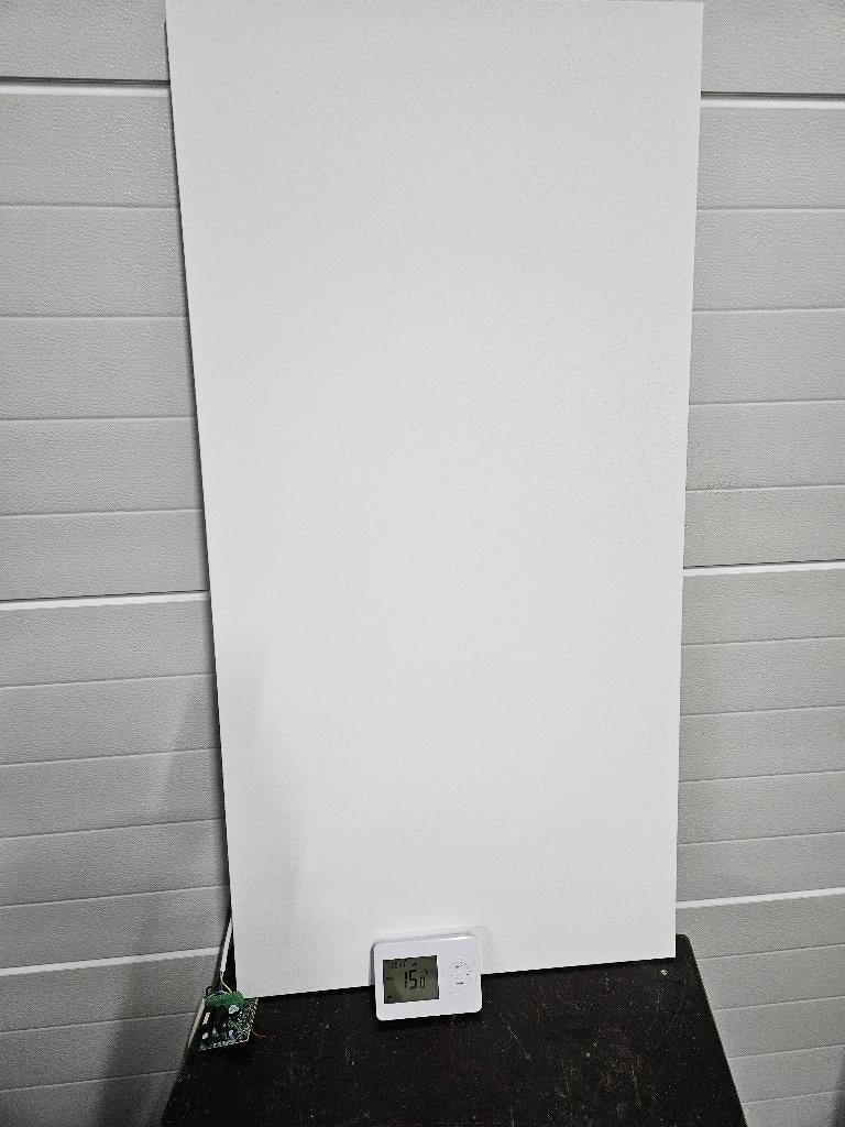 Ecosun 600u U-Serie infraroodpaneel 60 x 120 cm - 600Watt, Ophalen, 30 tot 80 cm, 500 tot 800 watt, Hoog rendement (Hr)