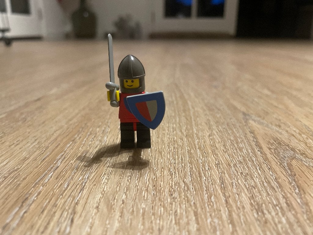Lego minifiguur 50 jaar oud, Lego, Ophalen of Verzenden, Zo goed als nieuw, Minifiguur