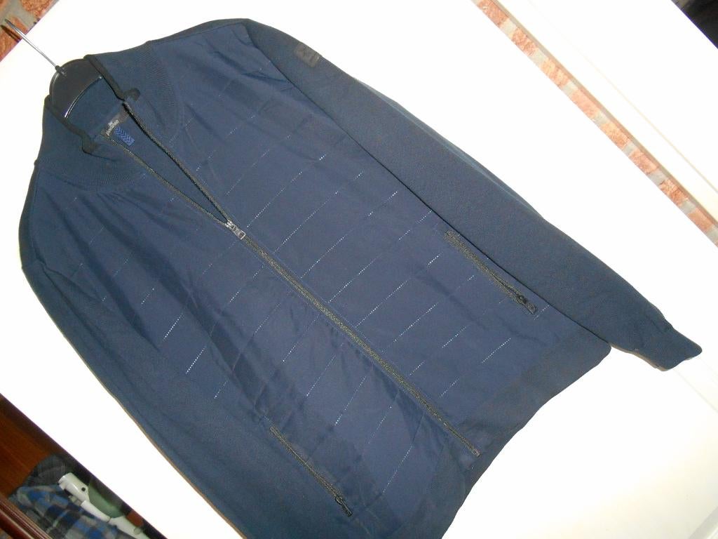 prachtig vest VANGUARD maat L, Ophalen of Verzenden, Zo goed als nieuw, Maat 52/54 (L), Blauw