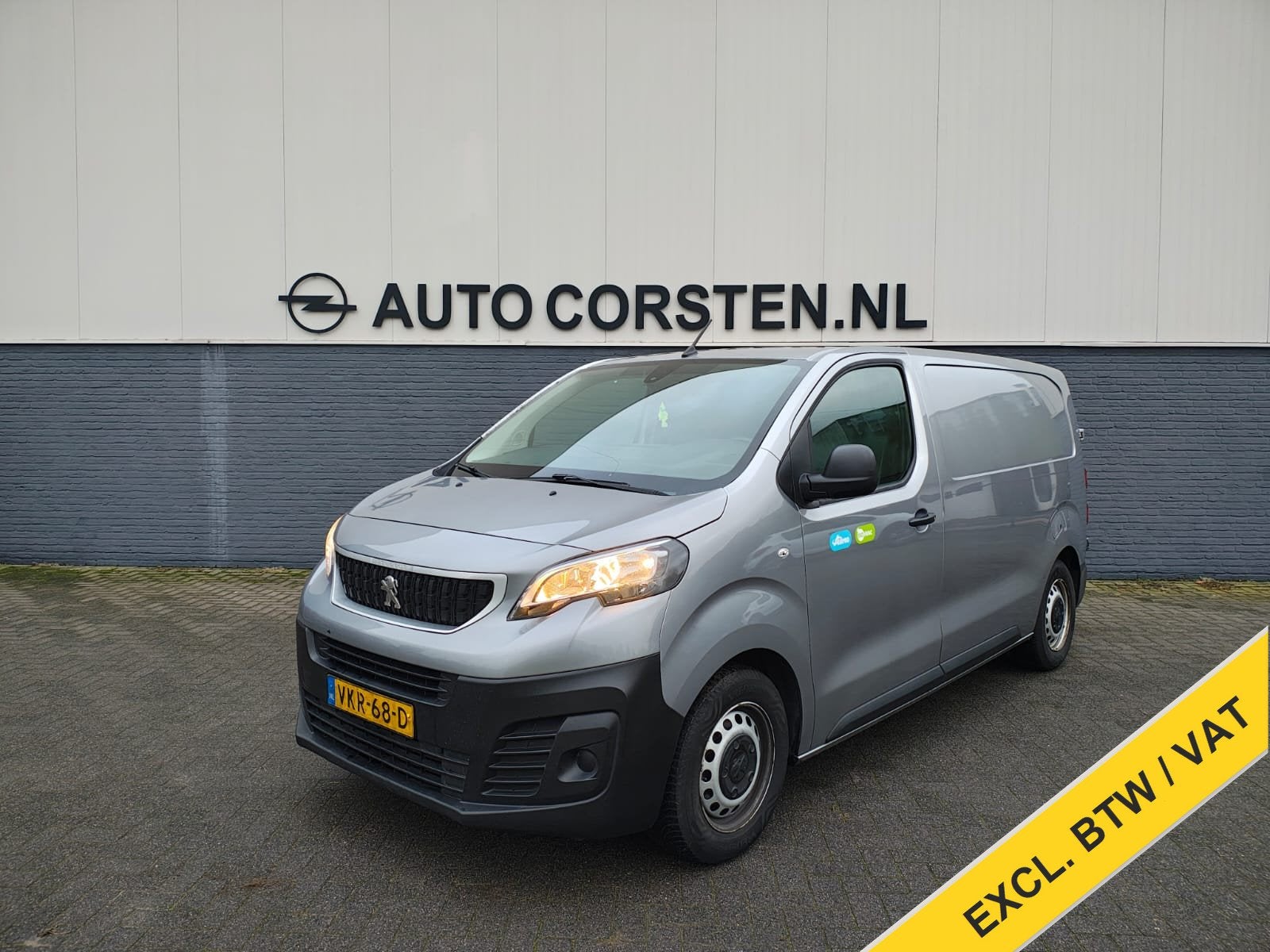 Peugeot Expert 1.5 BlueHDI 100 3-Persoons Navi Airco Trekhaa, Voorwielaandrijving, 4 cilinders, Parkeersensor, Leder en Stof