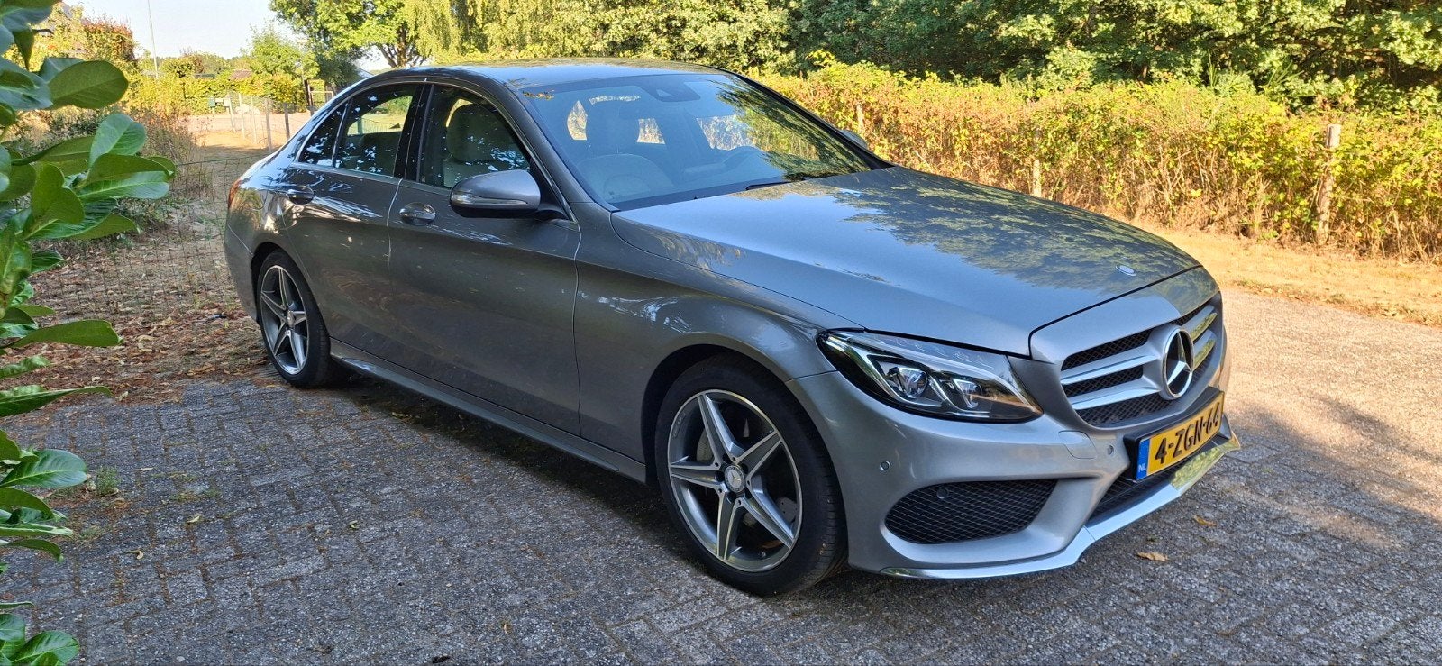 Mercedes C-Klasse C300 hybride amg pakket 1e eigenaar, Auto's, Automaat, Achterwielaandrijving, 4 cilinders, Origineel Nederlands