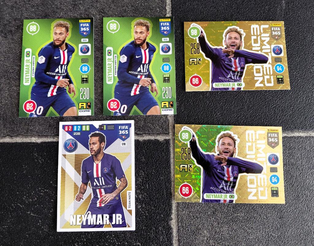 Neymar Jr. Limited Edition Panini FIFA 365 Adrenalyn XL, Ophalen of Verzenden, Zo goed als nieuw, Buitenlandse clubs, Poster, Plaatje of Sticker