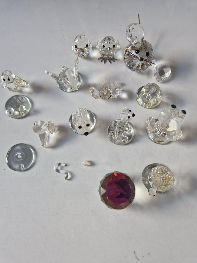 Verzameling Swarovski kristallen beeldjes, Verzamelen, Beelden en Beeldjes, Ophalen of Verzenden, Gebruikt, Dier