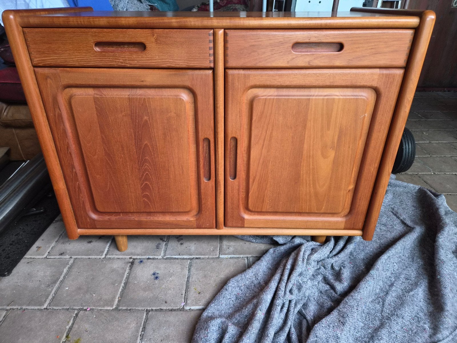 Vintage Teak Dressoir Jaren '80 - Deens Design, Ophalen