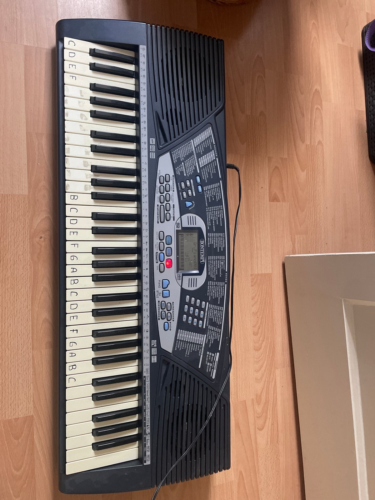 Bontempi PM 746 Keyboard met 61 toetsen, Midi-aansluiting, Ophalen, Overige merken, 61 toetsen