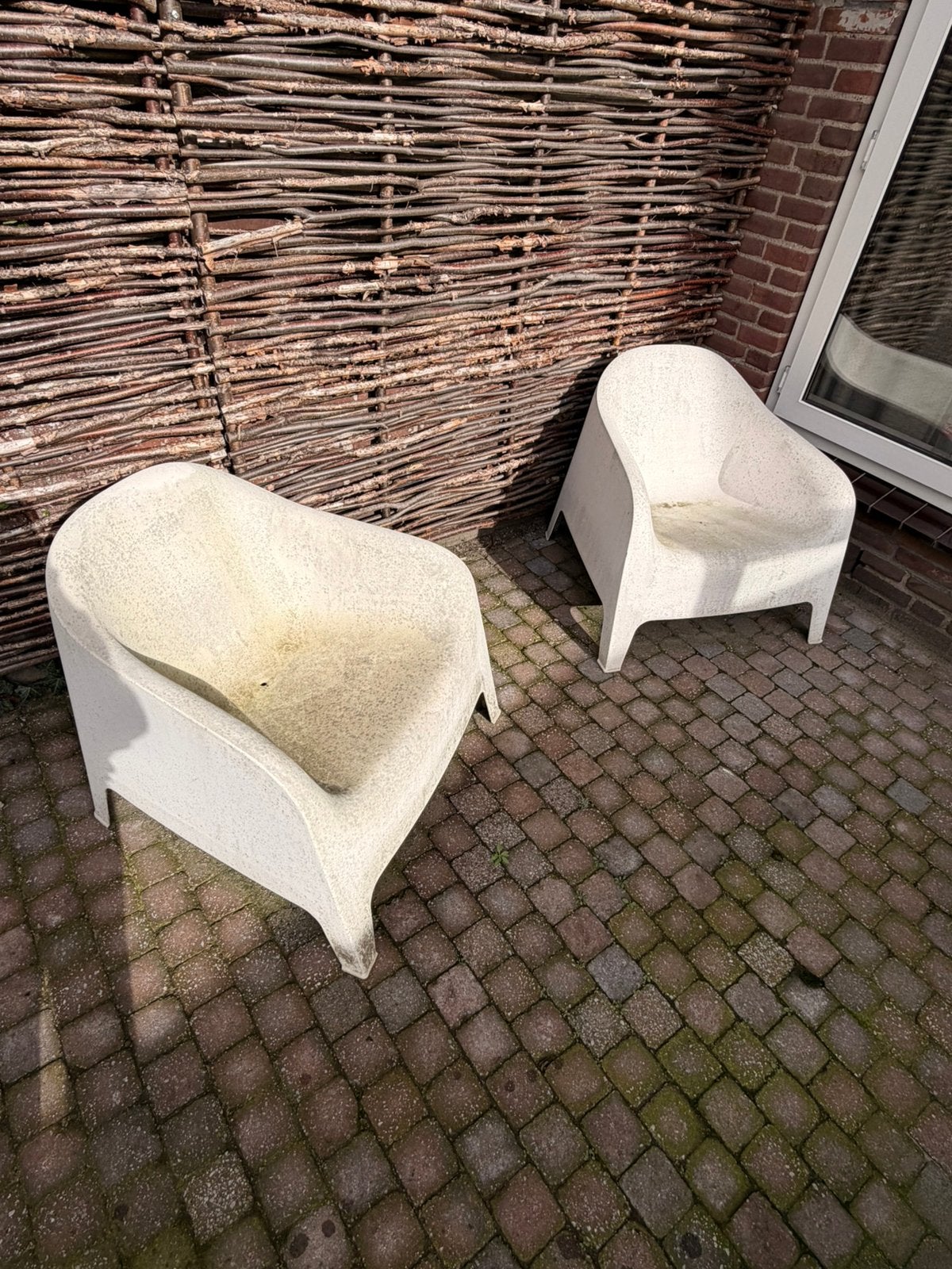 Ikea kuipstoelen, Ophalen, Gebruikt, Kunststof, Stapelbaar