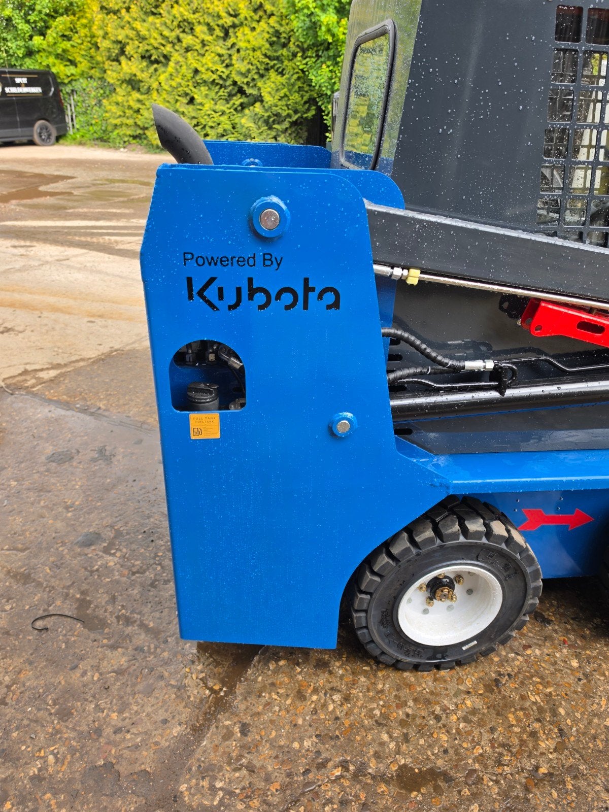 Nieuwe schranklader zeer robus kubota motor type bobcat s70, Ophalen of Verzenden, Wiellader of Shovel