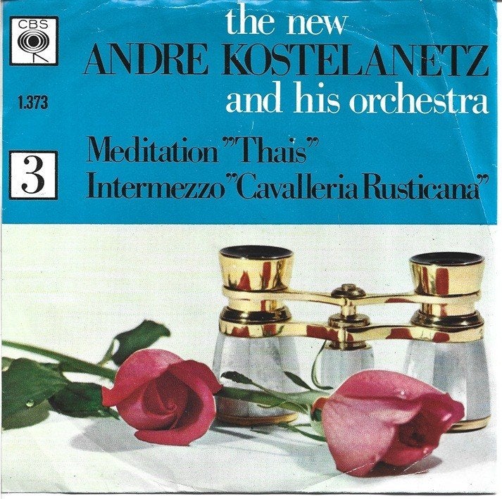 Andre Kostelanetz - Meditaion Thais, Gebruikt, Verzenden, Klassiek, 7 inch