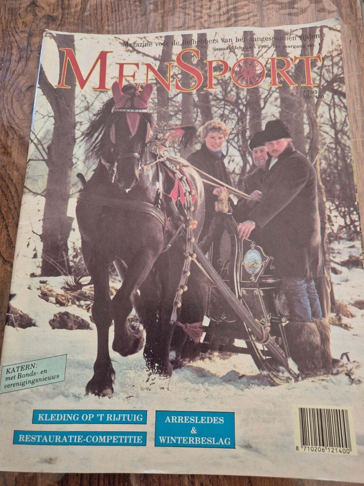 11tijdschrift mensport 95/96+Hoefslag, Boeken, Ophalen, Zo goed als nieuw, Sport en Vrije tijd