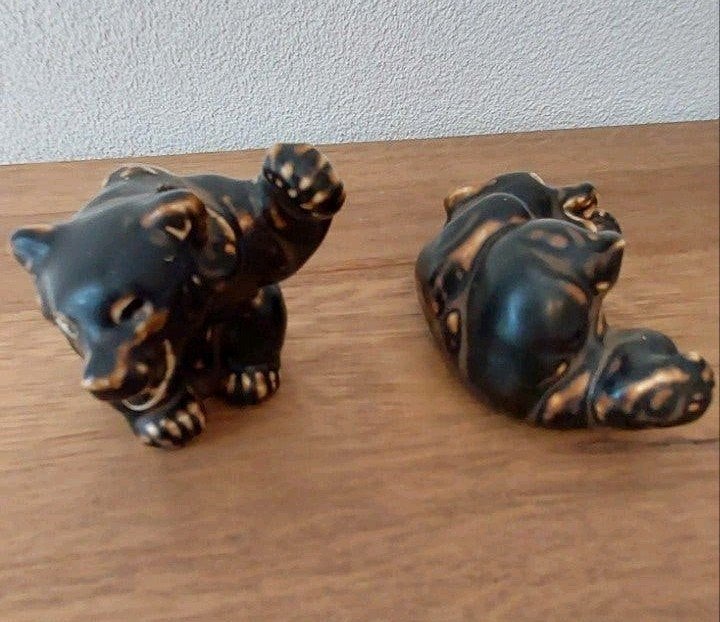 2 berenjongen van de Deense ontwerper Knud Kyhn., Verzamelen, Ophalen of Verzenden, Zo goed als nieuw, Dier