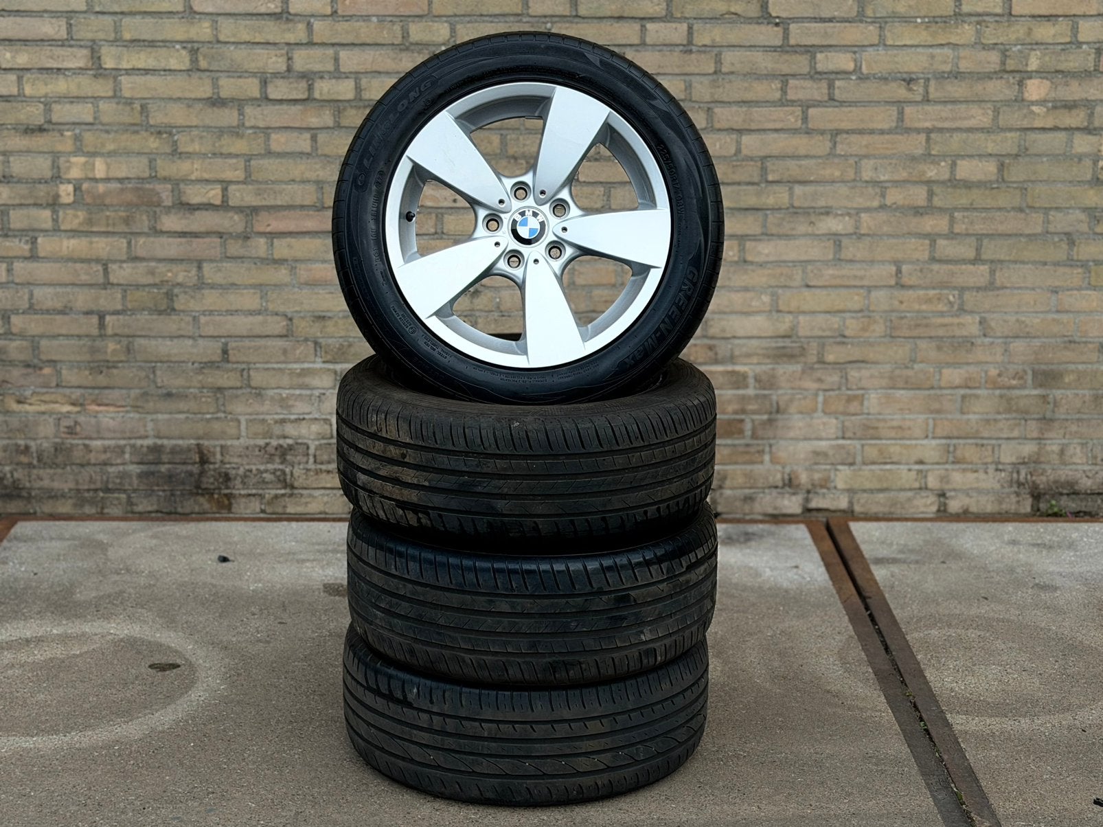 Mooie Set Velgen + Banden 17 inch!, Auto-onderdelen, Ophalen, 17 inch, All Season, 225 mm