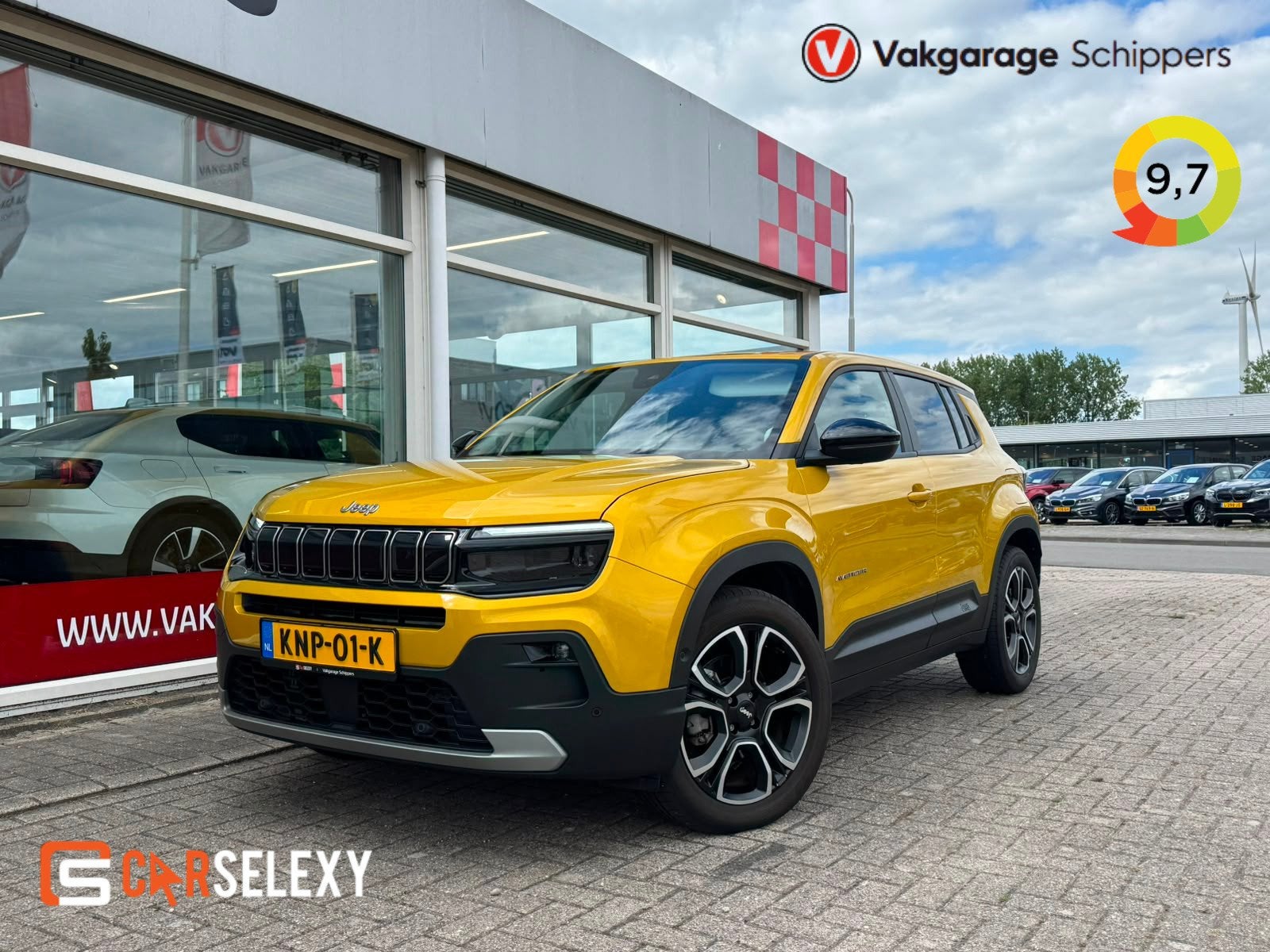 Jeep Avenger 1.2 e-Hybrid Summit|Automaat|, Auto's, Stof, Gebruikt, Euro 6, 1199 cc