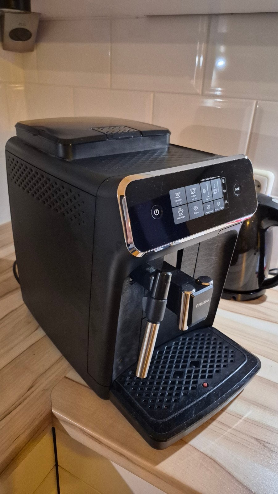 Philips 2200 Serie Volautomatische Espressomachine, Witgoed en Apparatuur, Ophalen, Espresso apparaat, Koffiebonen, Zo goed als nieuw