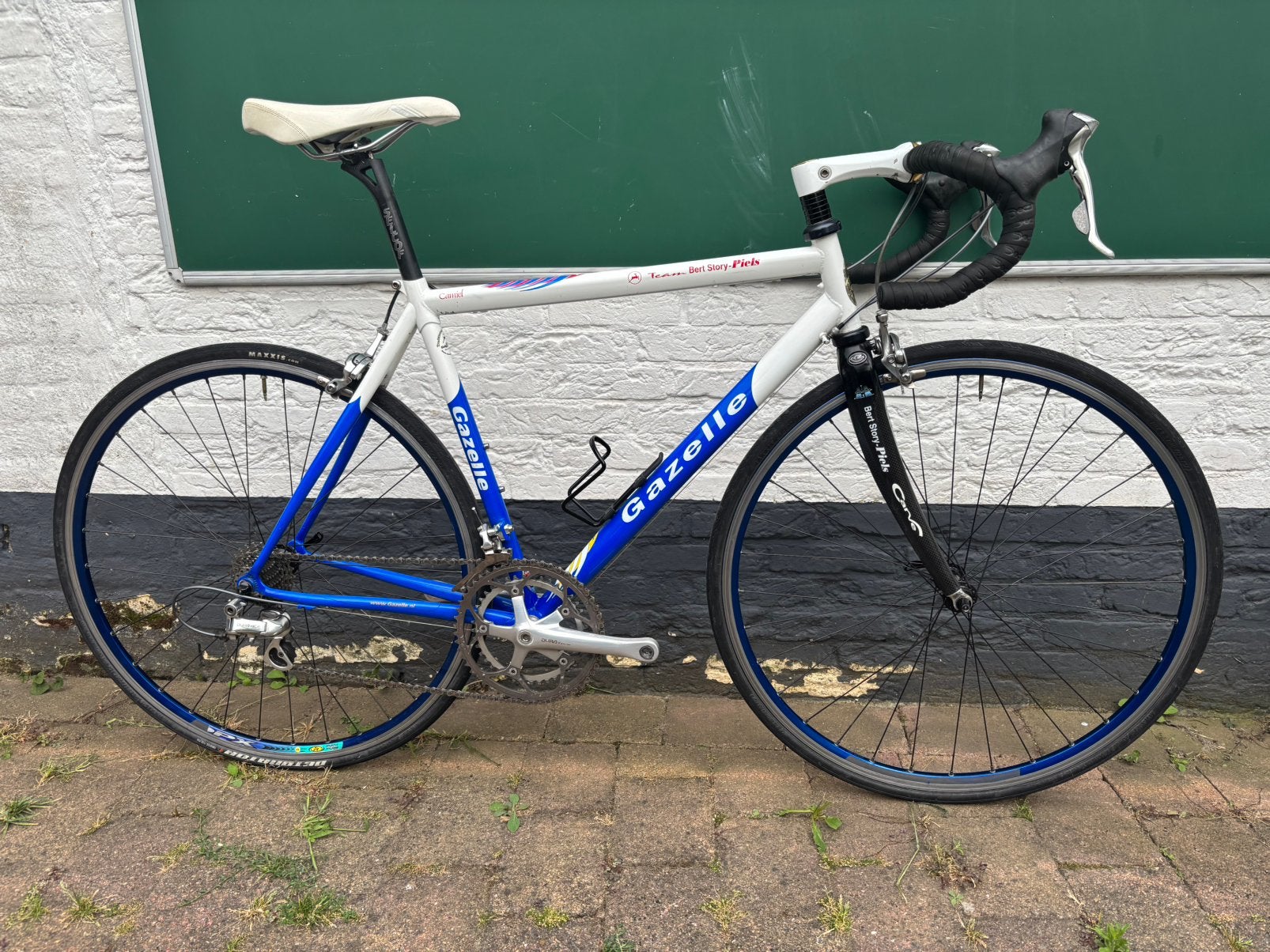 Gazelle racefiets/Dura-ace/Columbus Foco/DT Hugi/DT Swiss, 28 inch, Gebruikt, Staal, 49 tot 53 cm