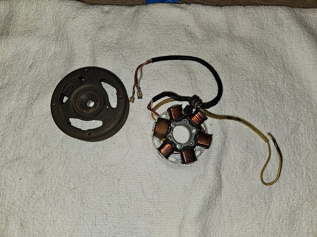 Elektronische ontsteking Tomos buitenboordmotor Iskra, Watersport en Boten, Ophalen of Verzenden, Gebruikt, Motor en Techniek