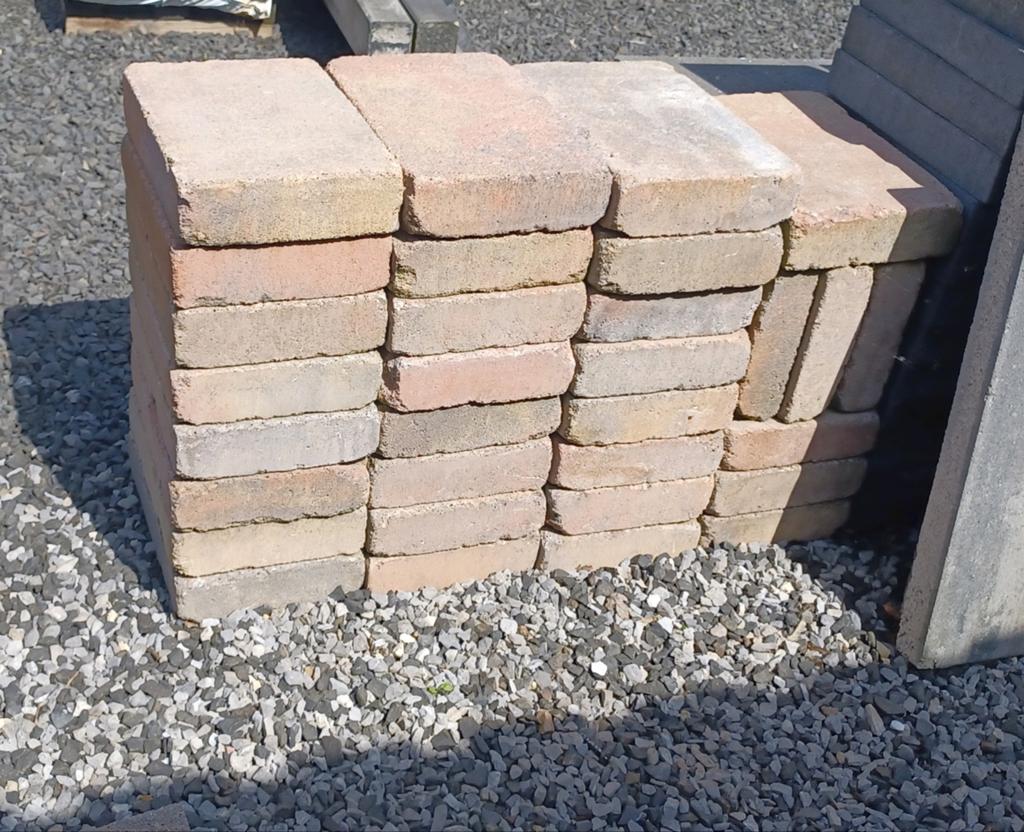 Trommelstenen nieuw, afm. 20x30 cm, Ophalen, Nieuw, Minder dan 5 m², Beton