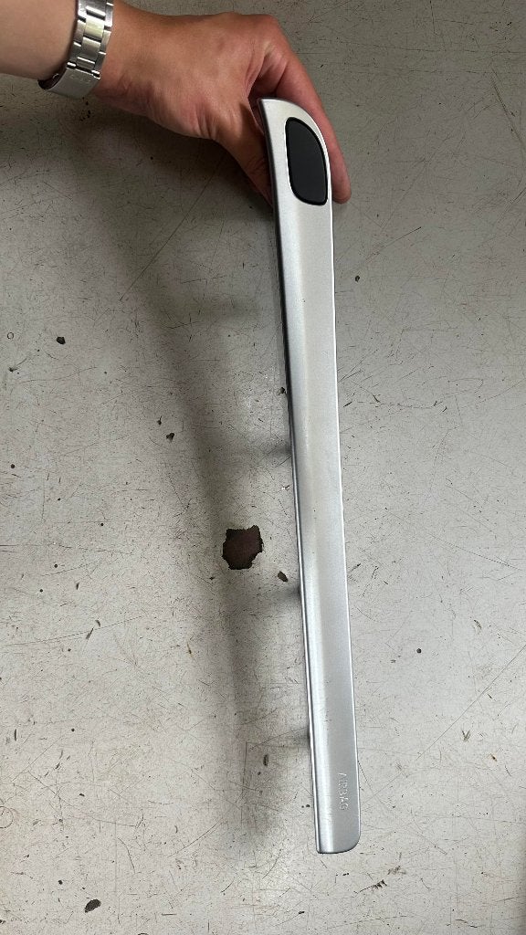 Saab 9-3 handschoenvakje strip zilver, Auto-onderdelen, Dashboard en Schakelaars, Ophalen, Gebruikt, Saab