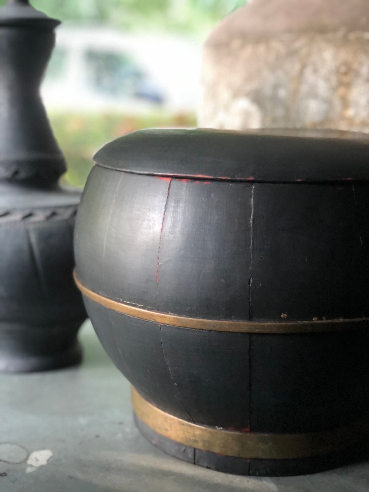 Oude Chinese foodbox oosters sober sleets, Ophalen of Verzenden