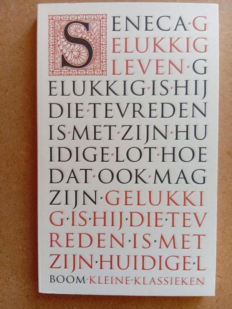 Seneca - Gelukkig leven, Gelezen, Ophalen of Verzenden, Praktische filosofie, Seneca
