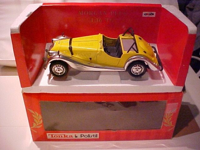 Polistil - Morgan Plus 8 [geel] 1/16 MIB, Ophalen of Verzenden, Overige merken