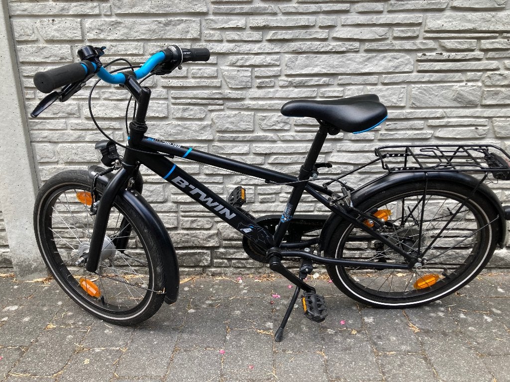 Jongensfiets van B-Twin, Fietsen en Brommers, Fietsen | Jongens, Ophalen, Versnellingen, Zo goed als nieuw, B'Twin