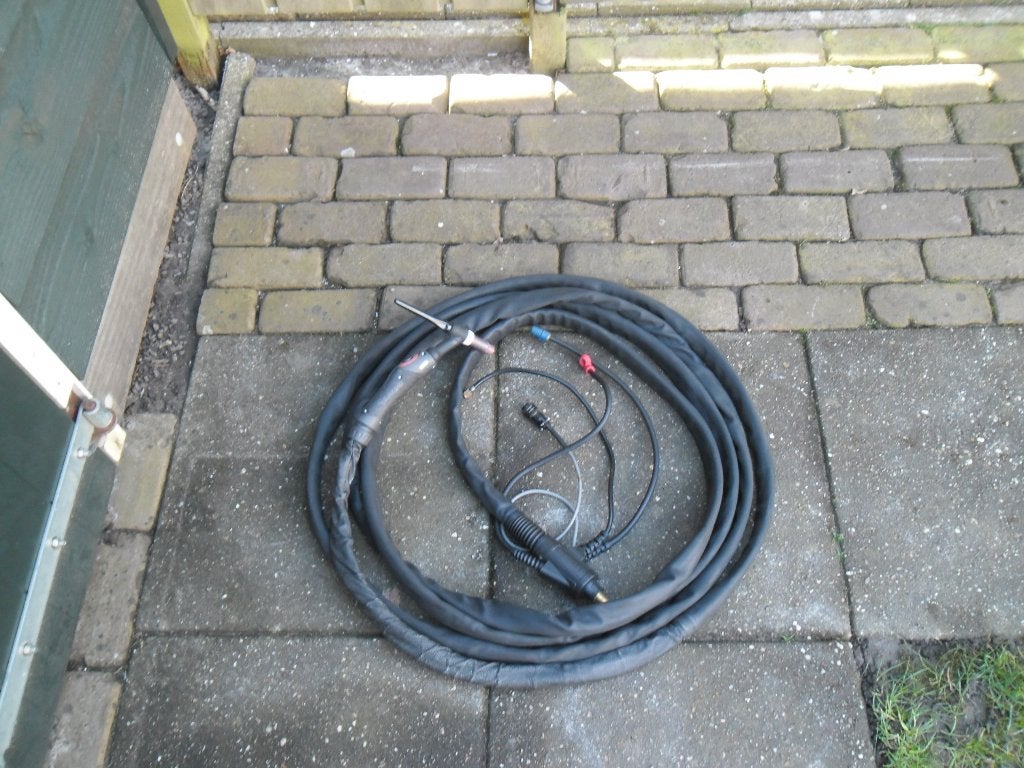 Parker Suregrip SGT18 tigtoorts 8Mtr, Ophalen, Gebruikt, 250 ampère of meer, Tig