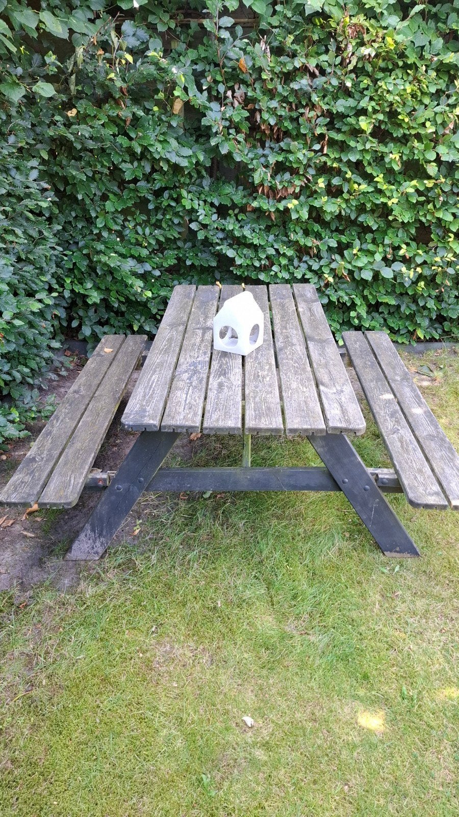 GRATIS af te halen; picknicktafel 150x73x65 cm, Ophalen, Gebruikt, Rechthoekig, Hout