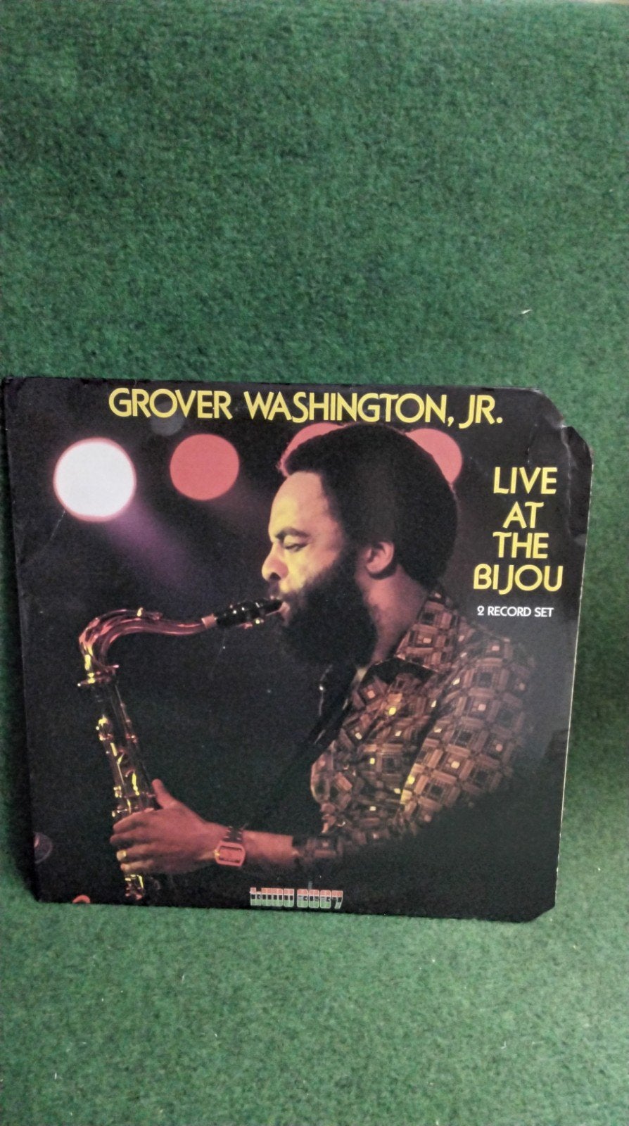 GROVER WASHINGTON  - LIVE AT THE BIJOU - DUBBEL.LP  -, Ophalen of Verzenden, Jazz, LP