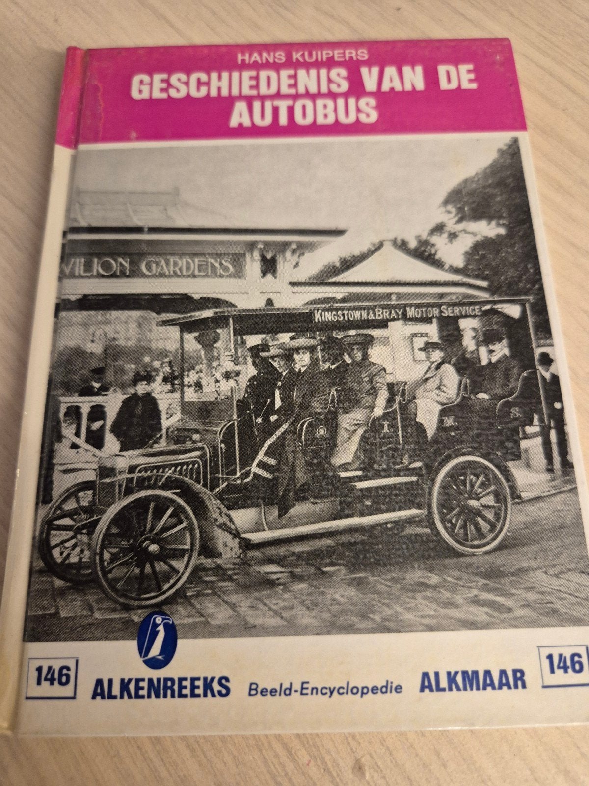 jaren 60 kleine Alk Autobussen touringcar hele rug keurig!, Ophalen of Verzenden, Zo goed als nieuw, Overige merken